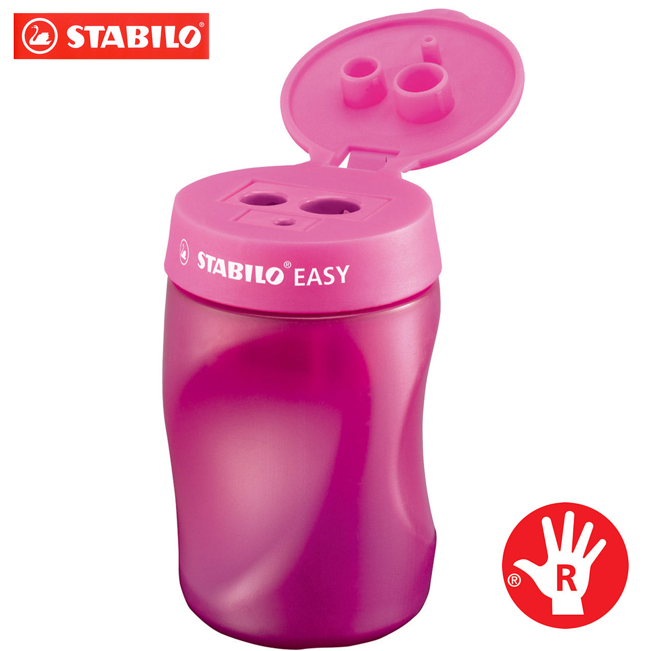 STABILO-Dosenspitzer-EASY-4502_1-pink-ergonomischer-3in1-Spitzer-lafueliki