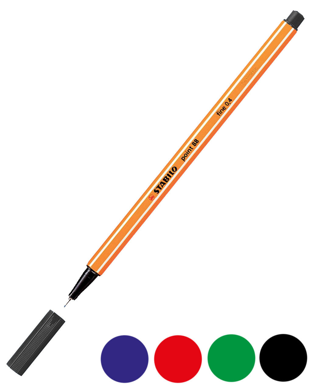 STABILO-point-88-Fineliner-einzelstift-blau-schwarz-rot-gruen-fuer-dieSchule-lafueliki