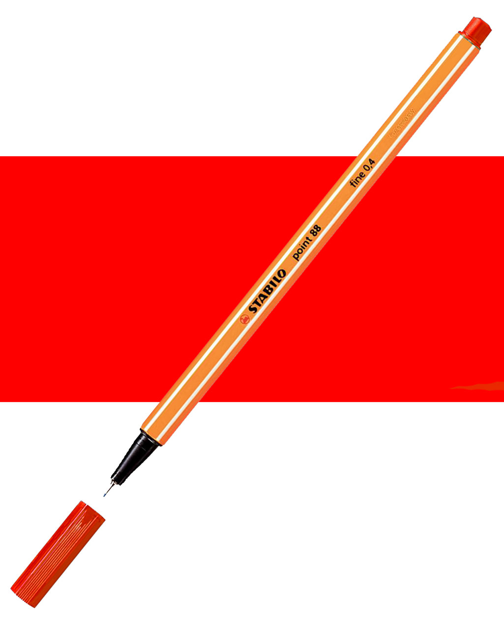 STABILO-point-88-Fineliner-einzelstift-rot-88-40-fuer-dieSchule-lafueliki