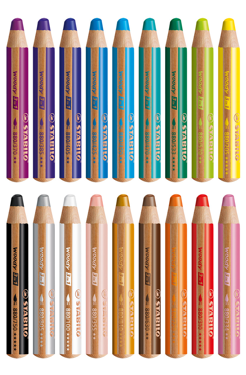 STABILO woody 3 in 1 · einzeln · Buntstift