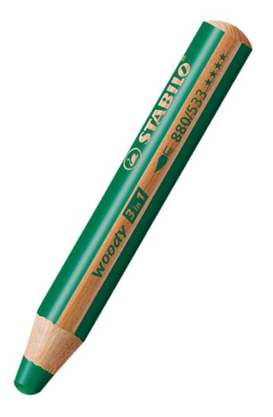 STABILO-woody-3-in-1-einzelne-Buntstifte-per-Stueck-Farbstift-880533-gruen-einzelstift-kaufen-lafueliki