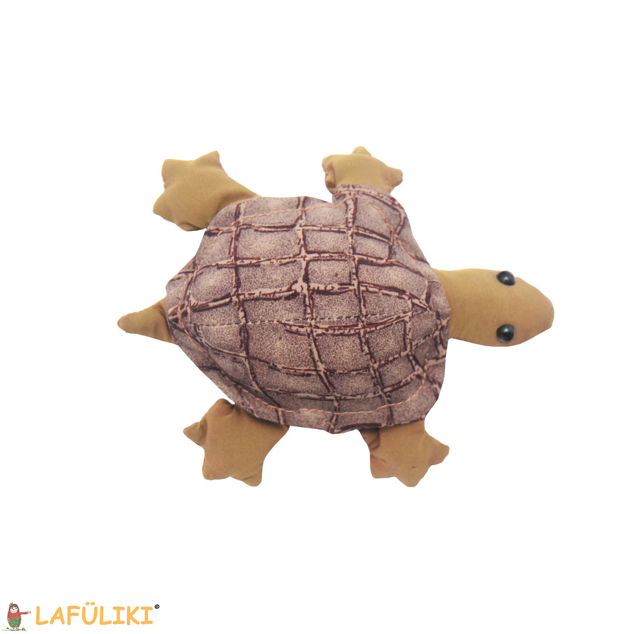 Sandtier-Schildkroete-braun-rot-oben-Jobasa-Sattler-lafueliki