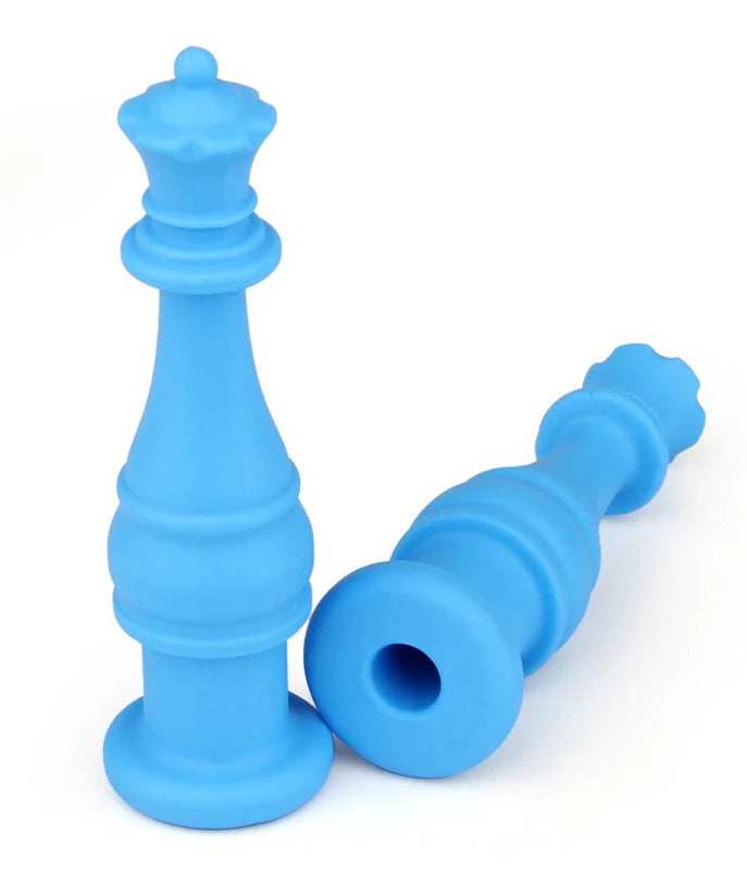 Schach-Dame-Stiftbeschwerer-Kauschutz-fuer-Stifte-BPA-frei-Schreibhilfe-lafueliki