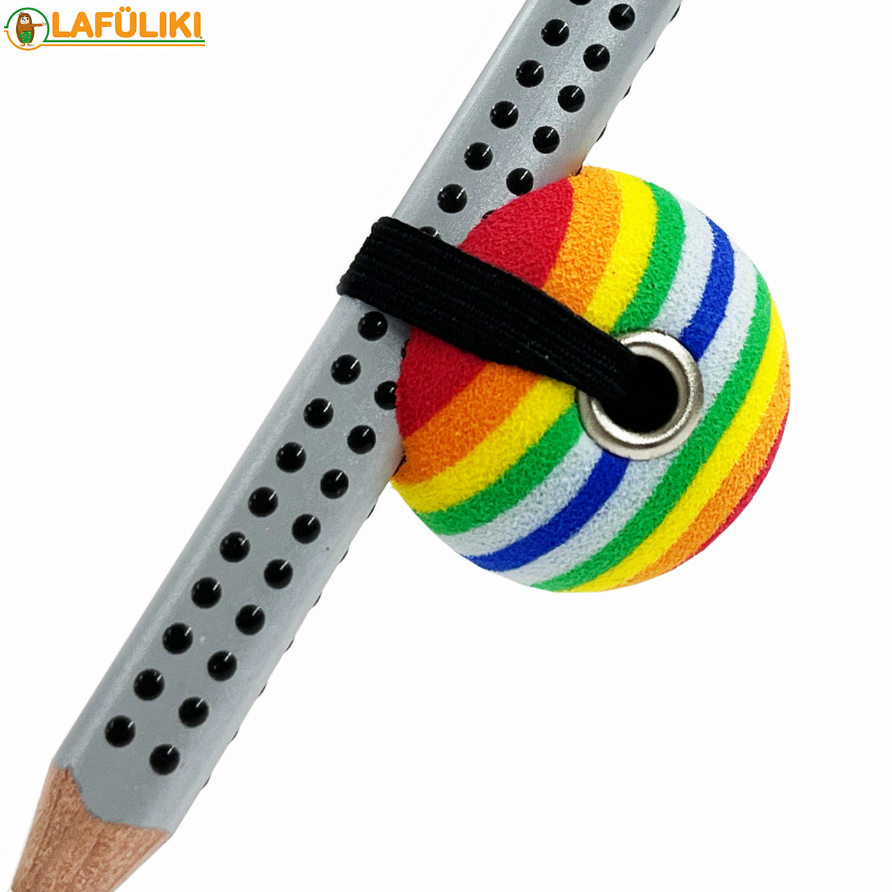 Schreibhilfe-Bolly-mittel-Regenbogen-Schreibkugel-faber-castell-Bleistift-LAFUELIKI
