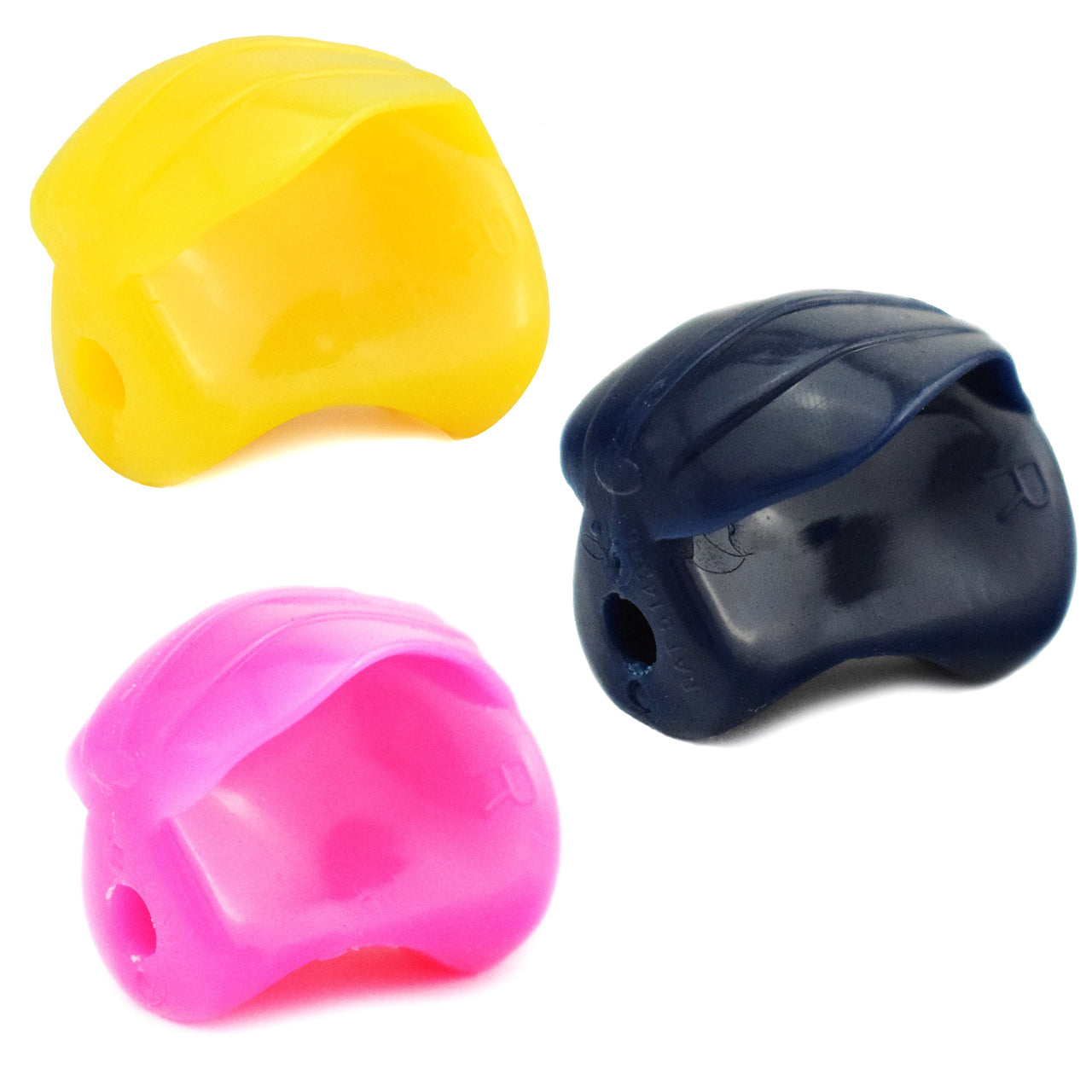Schreibhilfe-Pencil-Grip-3er-Set-Crossover-Grip-blau-pink-gelb-kaufen-lafueliki