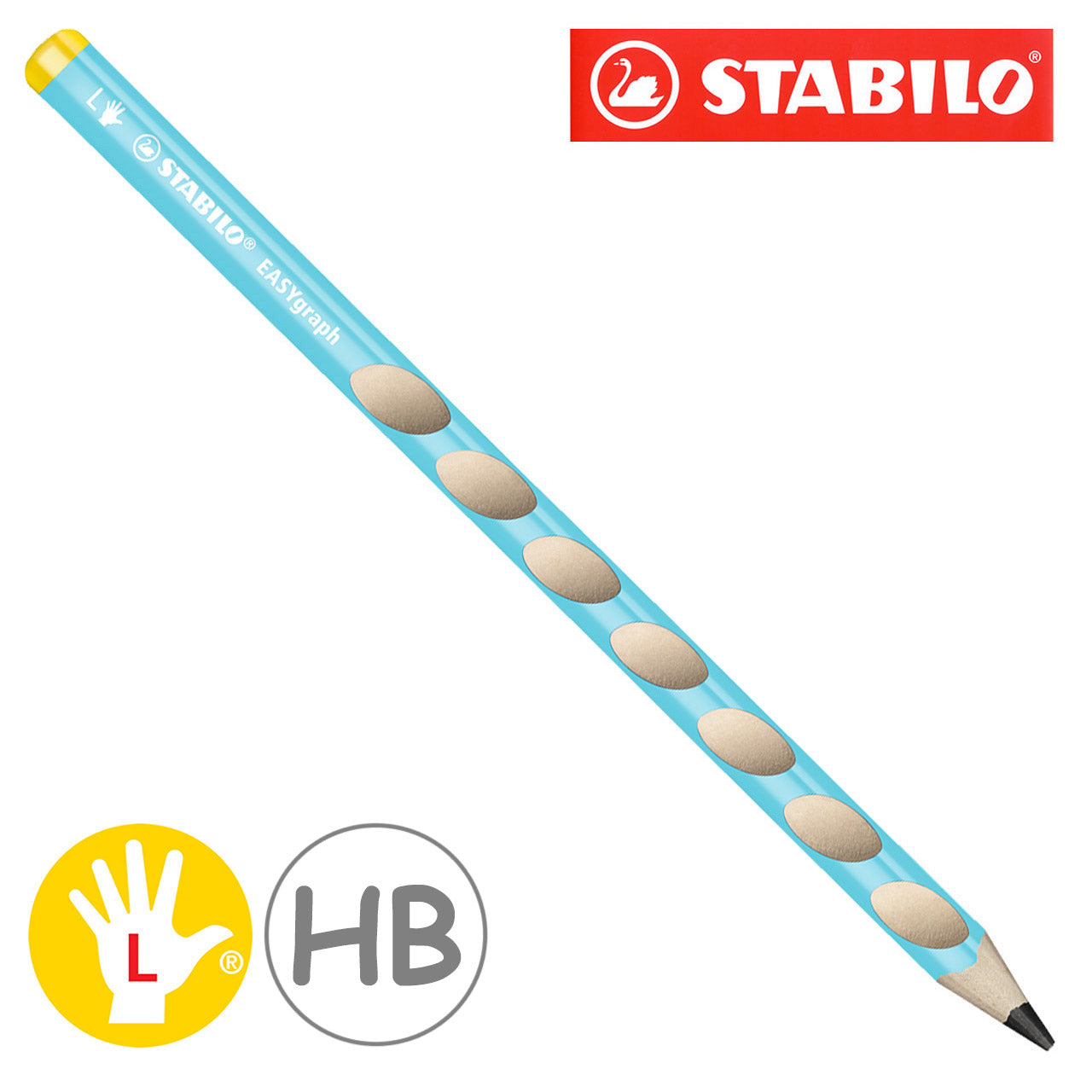 Stabilo-easy-graph-Bleistift-HB-Linkshaender-hellblau-lafueliki