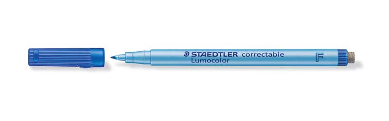 Staedtler-Lumocolor-Folienstift-305-F-blau