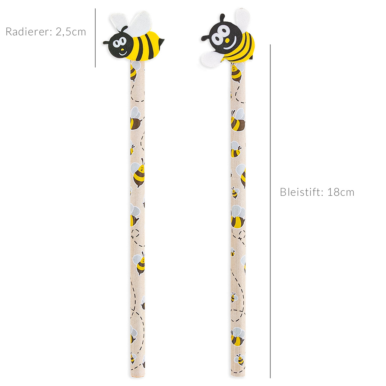 Stiftbeschwerer-Biene-957146-BIENENFREUNDE-motiv-Bleistift-Radierer-lafueliki