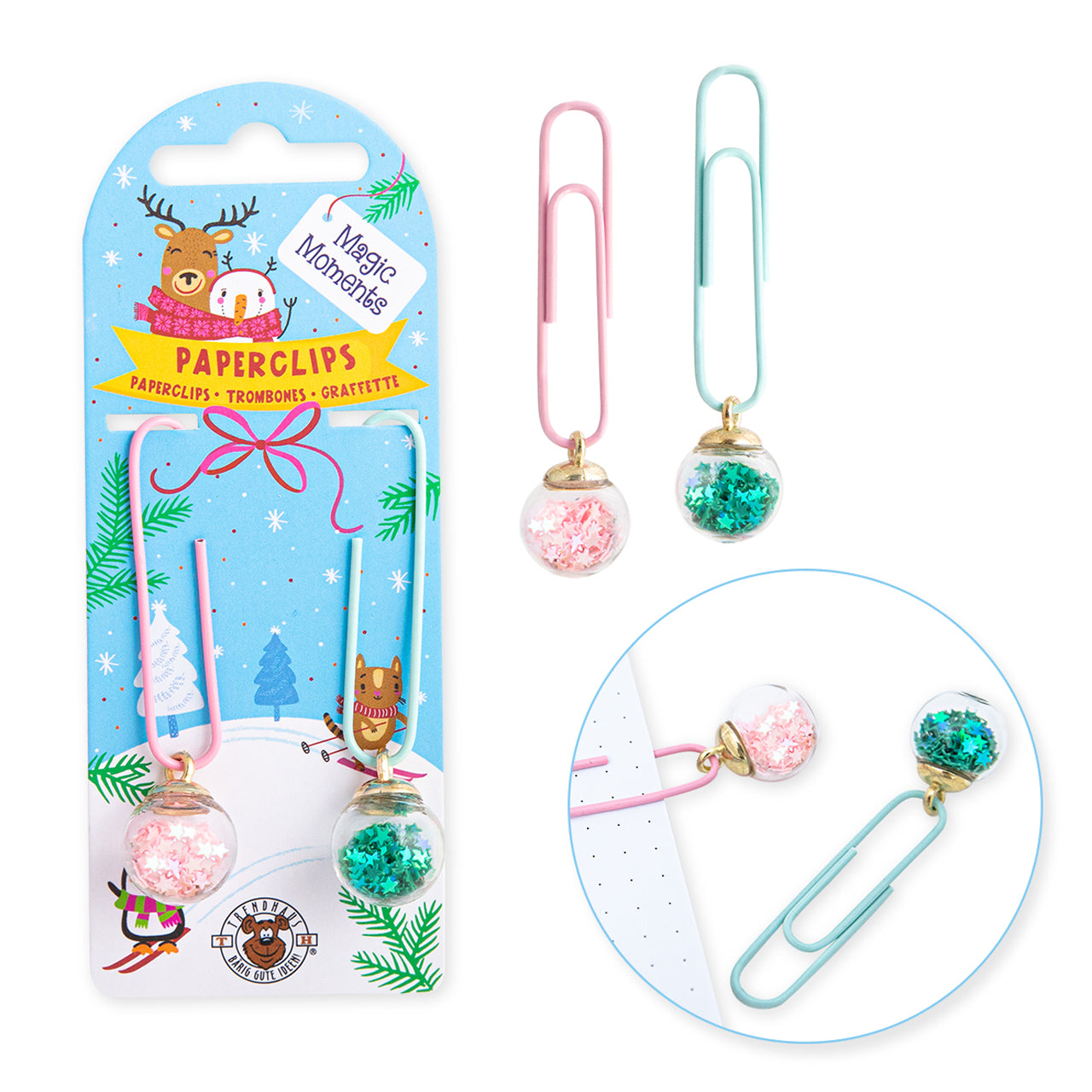 Trendhaus-Bueroklammern-2er-Set-Magic-Moments-959782-kleines-Geschenk-adventskalender-online-kaufen-lafueliki