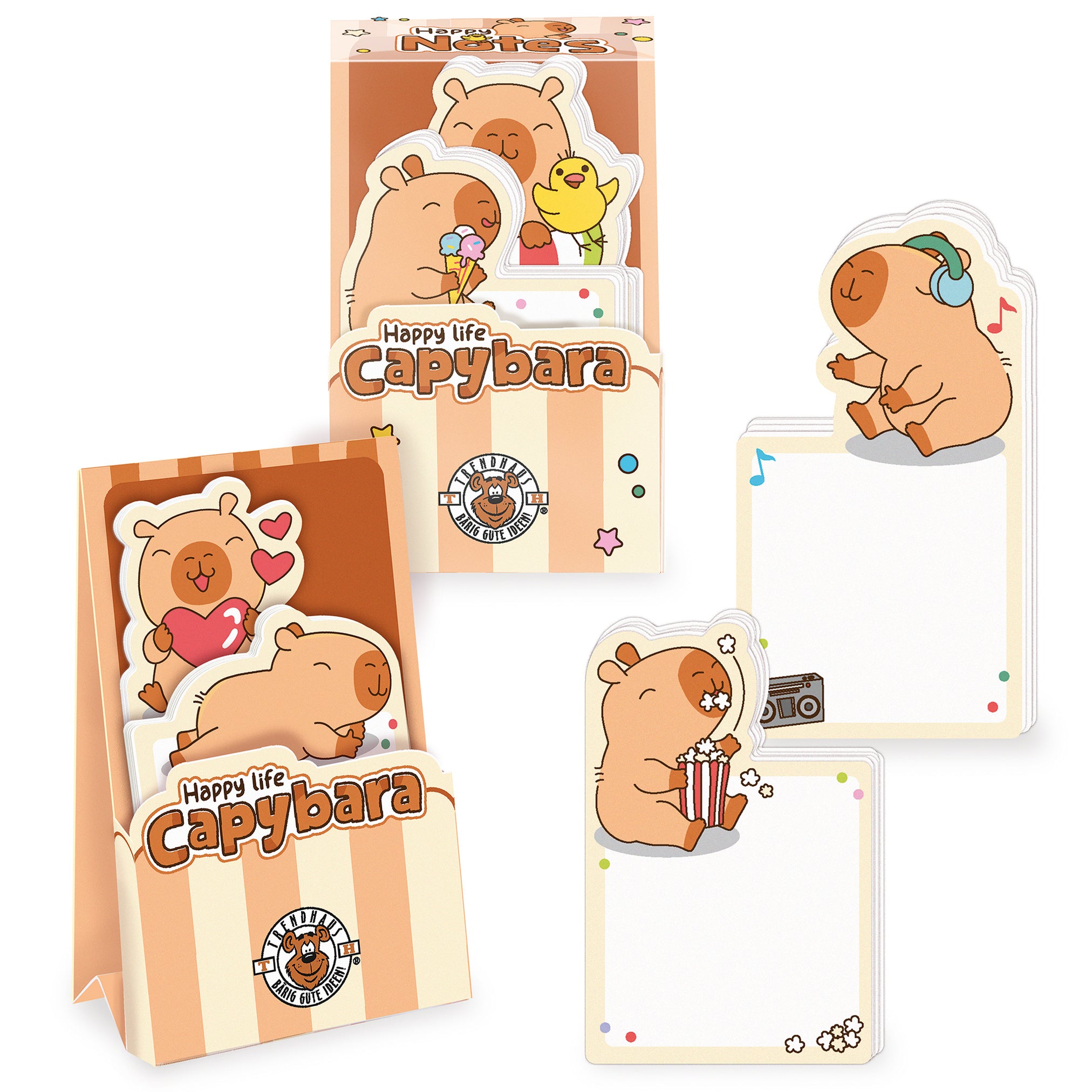 Trendhaus-Capybara-Sticky-Notes2er-set-966940-lafueliki