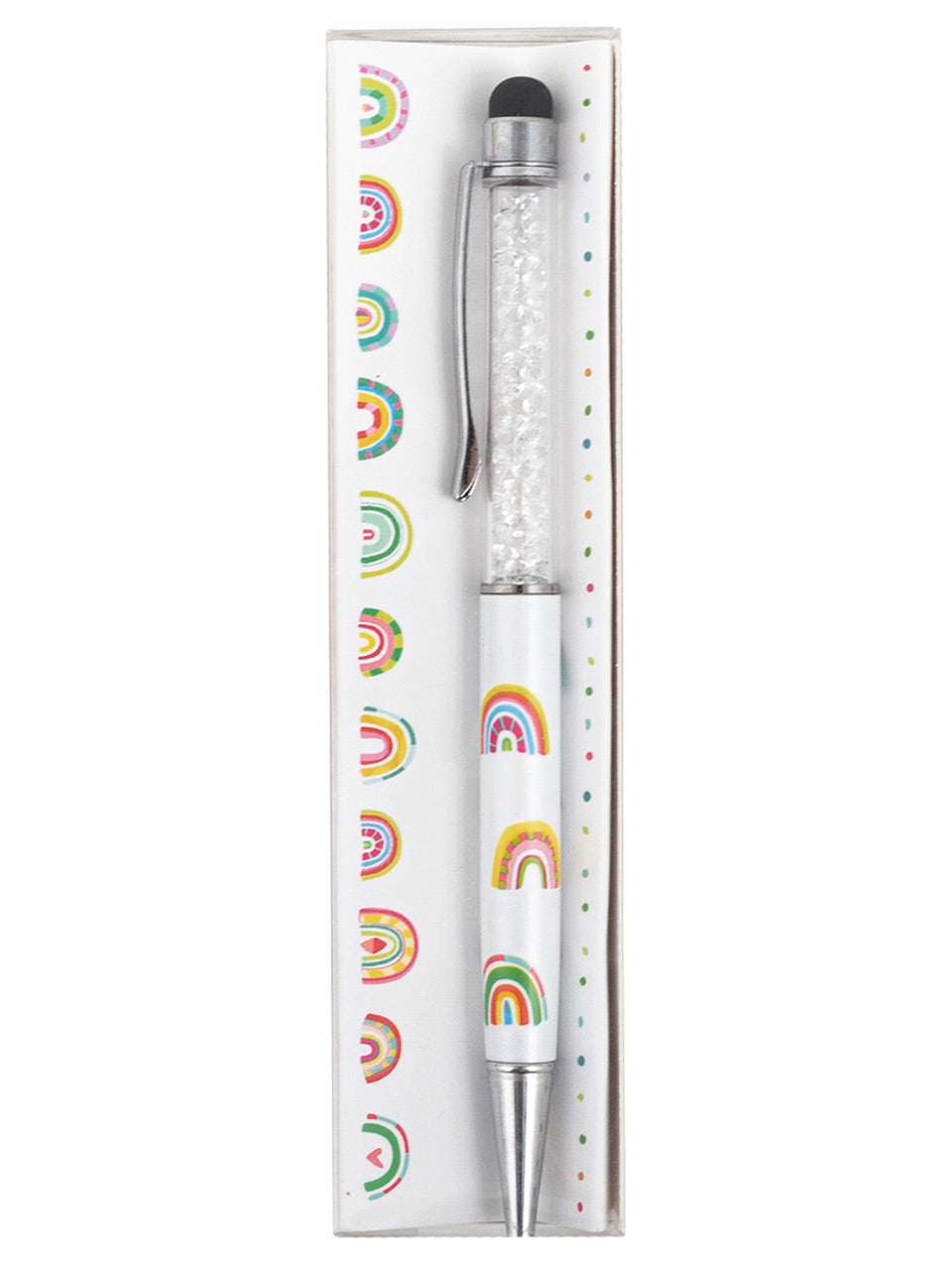 Trendhaus-Kugelschreiber-Glitterstone-mit-Touchpen-954763-weiss-lafueliki