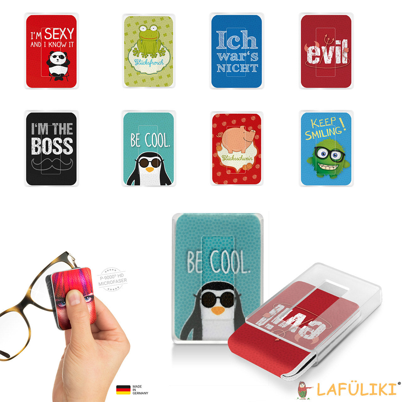 Wedo PocketCleaner® Brillen- und Displayreiniger