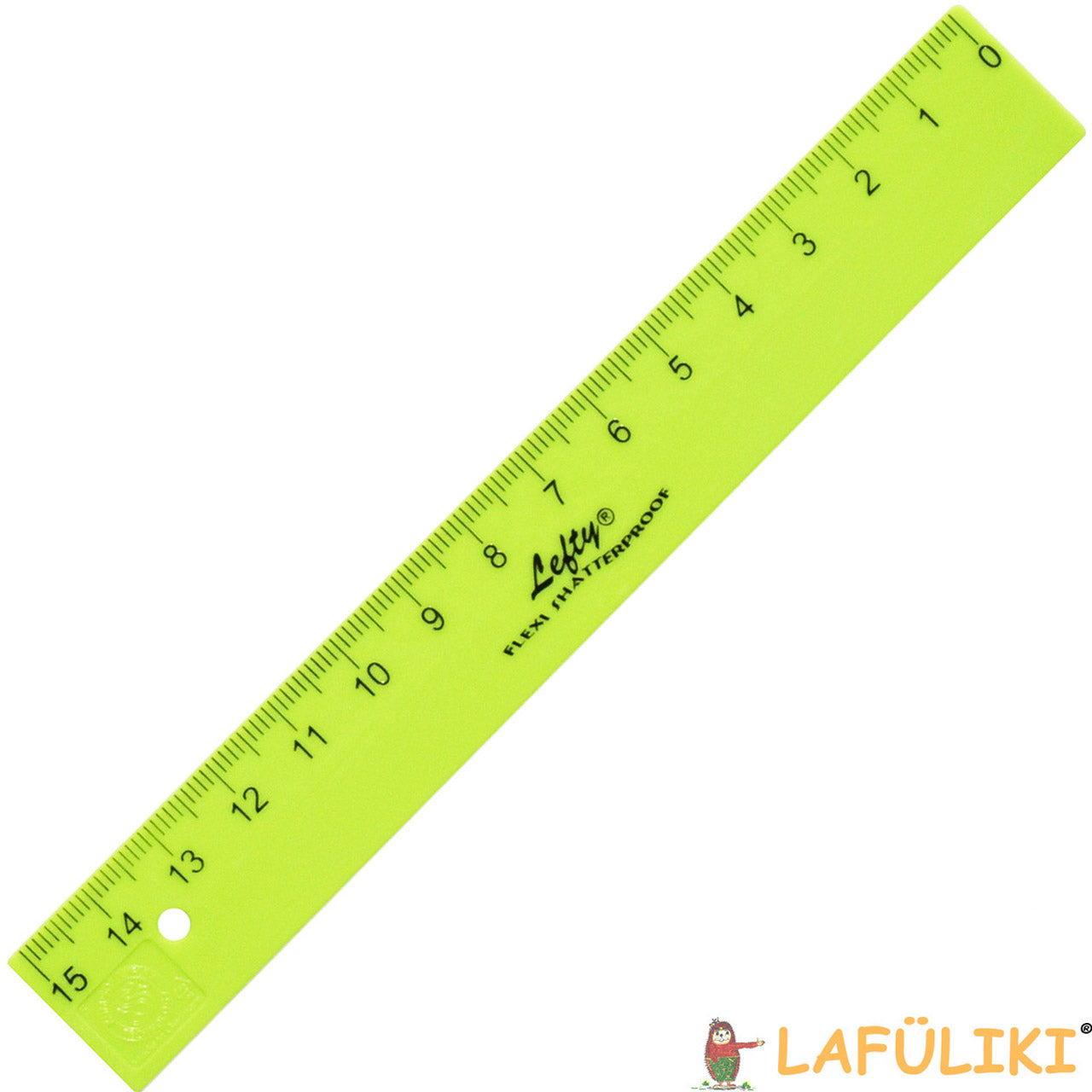 kum-lefty-Lineal-fuer-Linkshander-15-cm-hellgruen-Linkshander-Shop-lafueliki