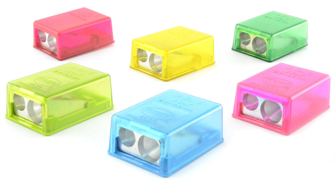 Rechtshänder Spitzer 2in1 für das Etui